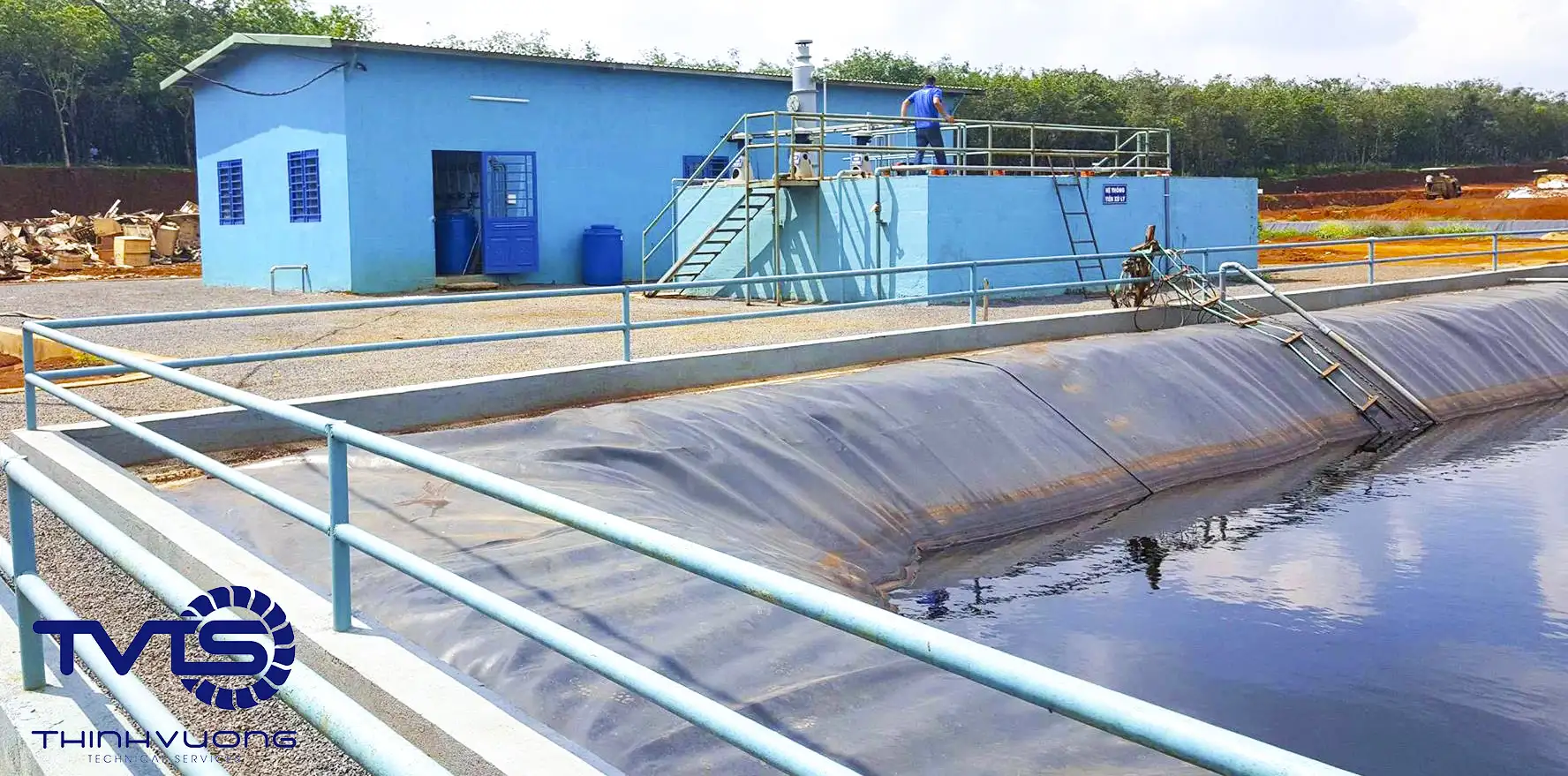Hệ thống xử lý nước rỉ rác tại Đồng Nai
