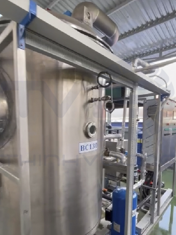 Wastewater treatment system for metal production and electroplating using evaporation technology, 6 m³/day